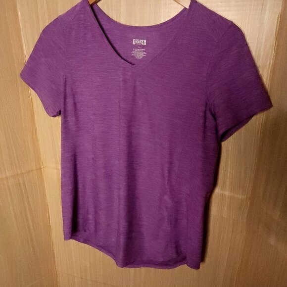 Duluth Trading Company Womens Purple Athletic Top Large - Picture 3 of 5